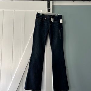 NWT Gap Sexy Boot cut low rise dark wash 26/2R
